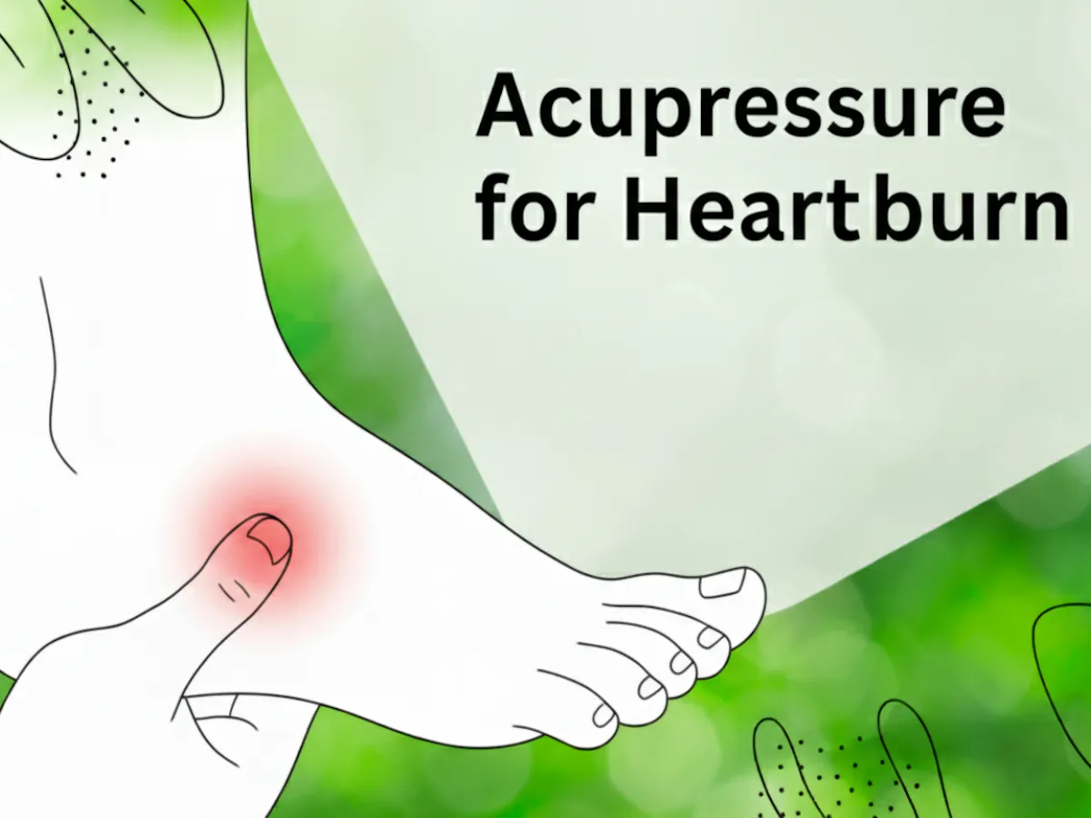 Heartburn Relief with Acupressure