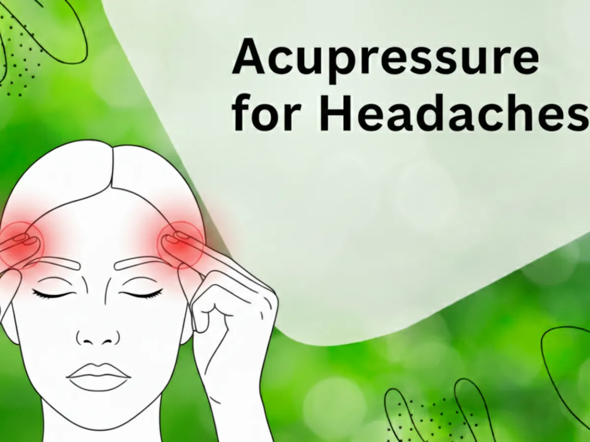 Acupressure for headaches