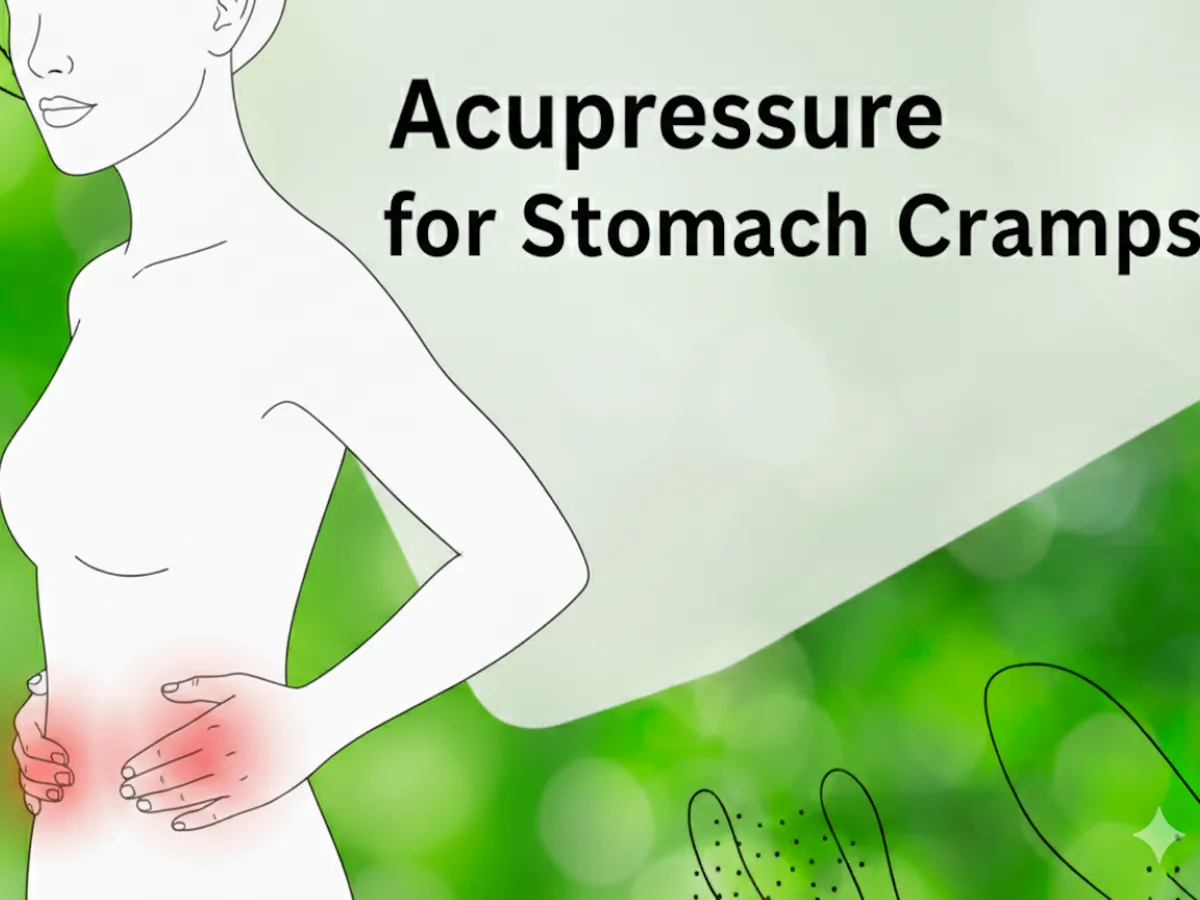 Acupressure for Cramps Relief