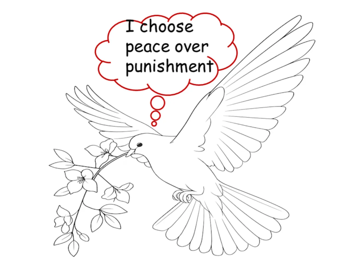 forgive_I choose peace over punishment