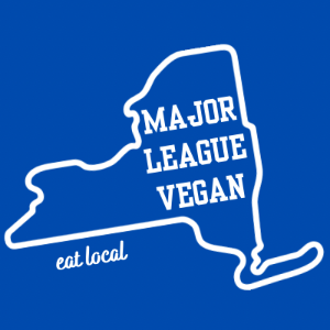 Logo for Major League Vegan